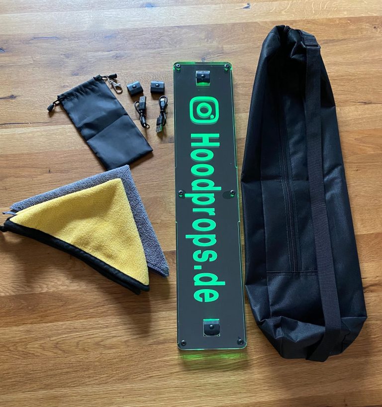 Hoodprops Lieferung